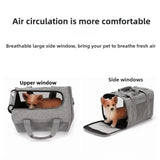 Soft Breathable Pet Carrier Bag with Honeycomb Support Board
