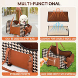 Small Dog Car Armrest Travel Bed – Center Console Seat