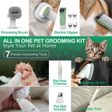 Pet Grooming Kit – Brush, Comb & Nail Care Set
