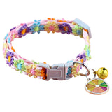 Floral Reflective Pet Harness Set