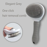 Pet Grooming Brush – Dog & Cat Hair Remover Comb