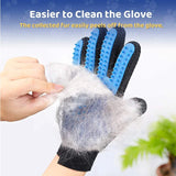 2-in-1 Pet Grooming Kit – De-Shedding & Bathing Glove Set