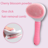 Pet Grooming Brush – Dog & Cat Hair Remover Comb
