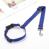 Adjustable Pet Car Safety Belt – Headrest Attachment