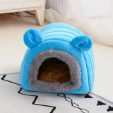Soft Velvet Hamster Winter Nest House