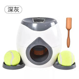 Automatic Food-Dispensing Interactive Tennis Dog Toy Ball