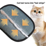 Pet Grooming Gloves – Static Hair Removal & Deshedding Tool