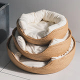 Bamboo Cozy Pet Nest Bed