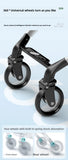 Foldable Pet Stroller with Wheels – Outdoor Travel Carrier