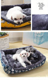 Cozy Plush Pet Sofa Bed