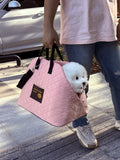 Car Seat Protective Pet Carrier Bag – Shoulder Handbag Style