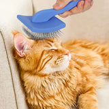 Long Handle Pet Hair Remover Brush – Reusable Grooming Tool