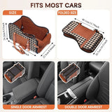 Small Dog Car Armrest Travel Bed – Center Console Seat